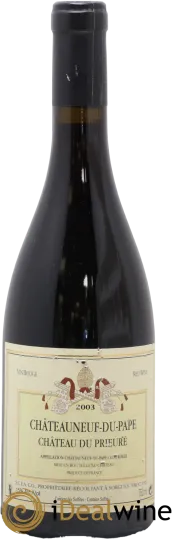 illustration du vin Châteauneuf-du-Pape Château du Prieuré