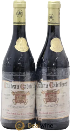 image du vin Châteauneuf-du-Pape Prestige Château Cabrières