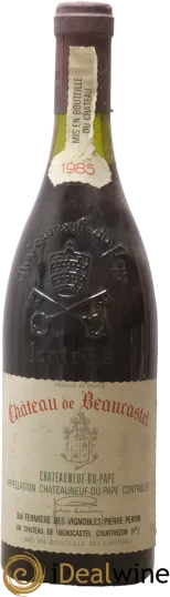 photo du vin Châteauneuf-du-Pape Château de Beaucastel Famille Perrin