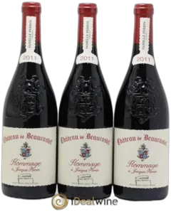 photo du vin Châteauneuf-du-Pape Château de Beaucastel Hommage à Jacques Perrin Famille Perrin