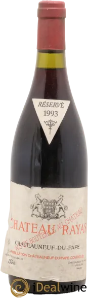 photo du vin Châteauneuf-du-Pape Château Rayas Emmanuel Reynaud