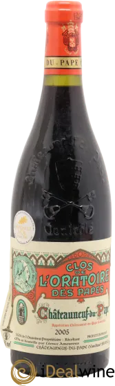 image du vin Châteauneuf-du-Pape Clos de L&Apos;Oratoire des Papes