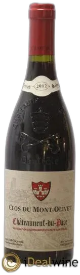 photo du vin Châteauneuf-du-Pape Clos du Mont-Olivet