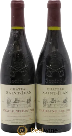 photo du vin Châteauneuf-du-Pape Clos Saint-Jean Pascal et Vincent Maurel