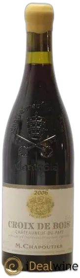 photo du vin Châteauneuf-du-Pape Croix de Bois Chapoutier
