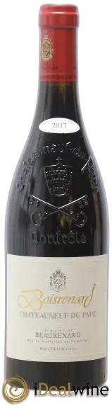 photo du vin Châteauneuf-du-Pape Cuvée Boisrenard Beaurenard