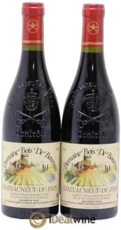 photo du vin Châteauneuf-du-Pape Domaine Bois de Boursan Jean et Jean-Paul Versino