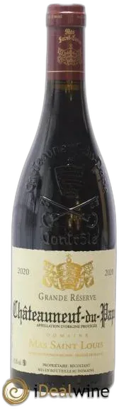 image du vin Châteauneuf-du-Pape Grande Réserve Mas Saint-Louis