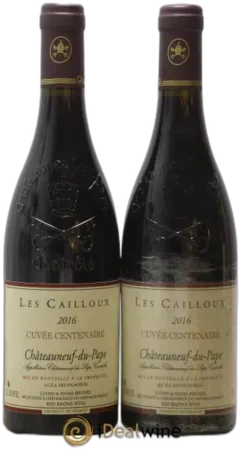 photo du vin Châteauneuf-du-Pape les Cailloux Cuvée Centenaire André Brunel