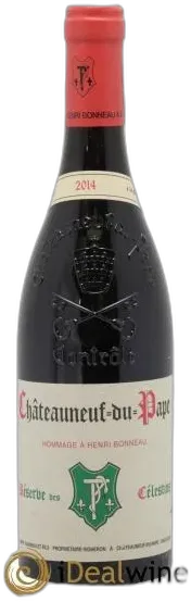 photo du vin Châteauneuf-du-Pape Réserve des Célestins Henri Bonneau & Fils