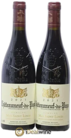 illustration du vin Châteauneuf-du-Pape Tradition Mas Saint-Louis