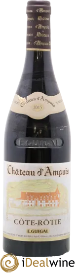 vue du vin Côte-Rôtie Château D&Apos;Ampuis Guigal