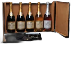 photo du vin Collection 5 Magnums Boërl & Kroff Full Gold 18 Carats