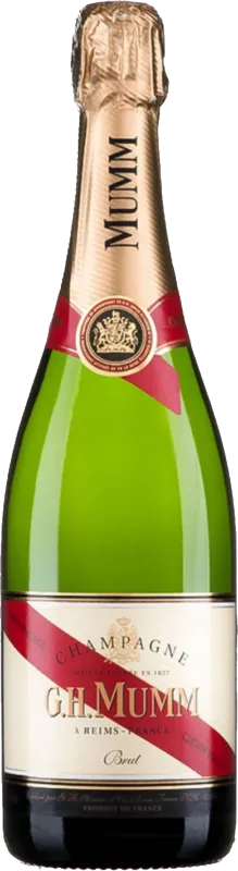 illustration du vin G.h Mumm Brut Cordon Rouge