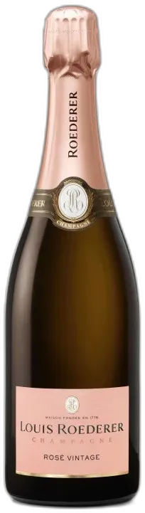illustration du vin Champagne Louis Roederer Rosé Vintage 2017
