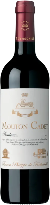 illustration du vin Mouton Cadet Bordeaux Cuvée Héritage Aoc 2023