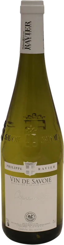 photo du vin Apremont Vin de Savoie Philippe Ravier Aoc Blanc 2024