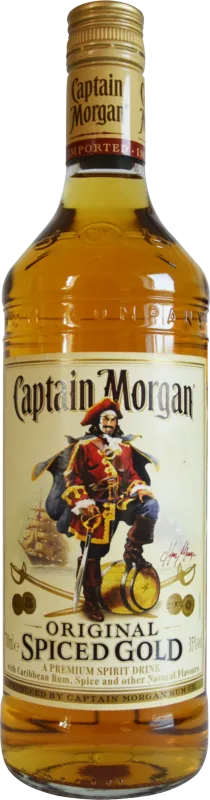 vue du vin Captain Morgan Spiced Gold