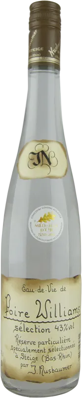 image du vin Eau de Vie de Poire Williams Sélection
