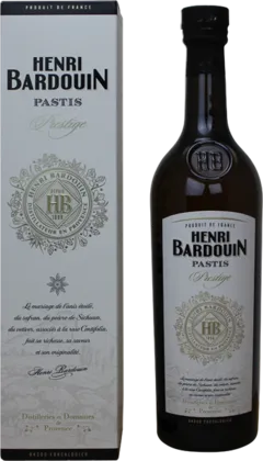 vue du vin Pastis Henri Bardouin Prestige