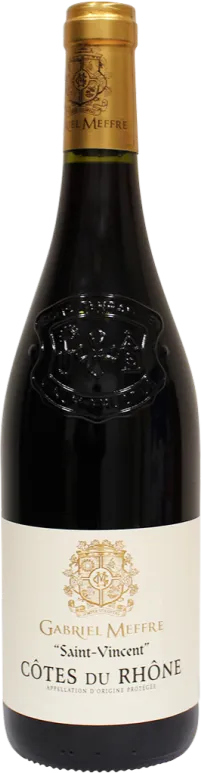 photo du vin Cotes du Rhone Gabriel Meffre Aoc Rouge 2024