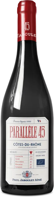 image du vin Côtes du Rhône Parallèle 45 Bio