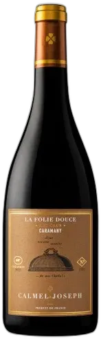 illustration du vin Côtes du Roussillon Villages Caramany 2023 la Folie Douce