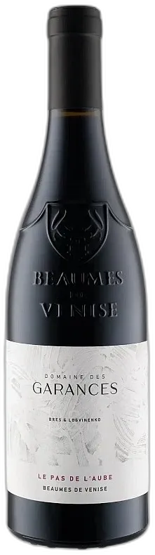 photo du vin le Pas de l’Aube Aop Beaumes de Venise Rouge 2021 Domaine des Garances