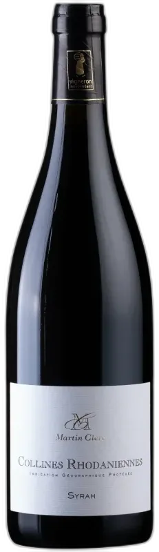 photo du vin Syrah 2024 Collines Rhodaniennes Rouge Martin Clerc
