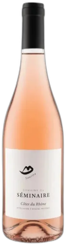 photos du vin Sourire Côtes du Rhône Rosé 2024 Dom du Séminaire