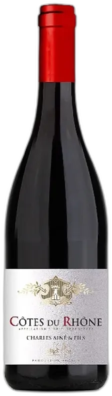 photo du vin Charles Ainé 2024 Côtes du Rhône Rouge