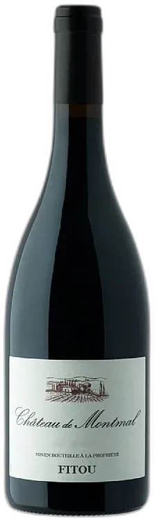 vue du vin Château Montmal 2022 Fitou Rouge