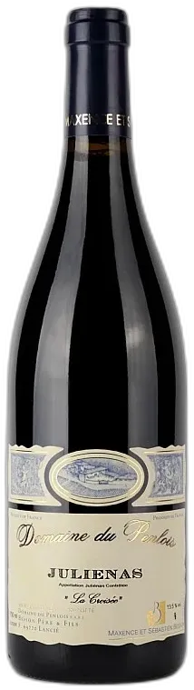 photo du vin la Croisée Juliénas 2022 2023 Penlois Besson