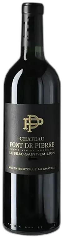 image du vin Château Pont de Pierre 2022 Lussac Saint Émilion Rouge