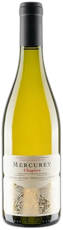 photo du vin Chapitre Mercurey Blanc 2022 Domaine Menand