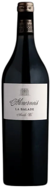 illustration du vin la Balade Aop Minervois Rouge Aurélie Vic