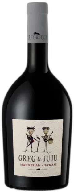 photo du vin Greg et Juju Marselan Syrah Igp Pays d’oc Rouge