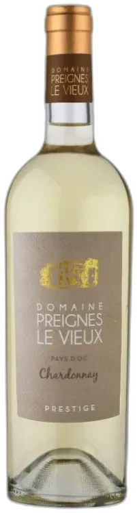 photo du vin Preignes Prestige Chardonnay Igp Pays d’oc