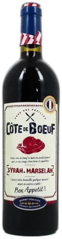 photo du vin Côte de Boeuf Syrah Marselan 2024 Pays d’oc Rouge
