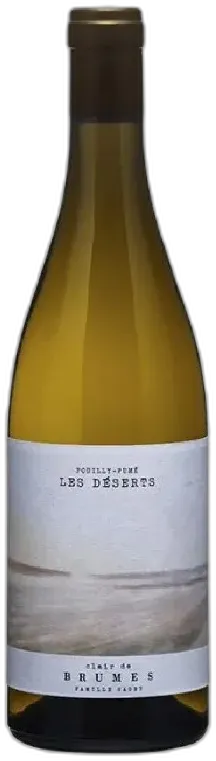 vue du vin les Déserts Pouilly Fumé Blanc 2023 Clair de Brumes