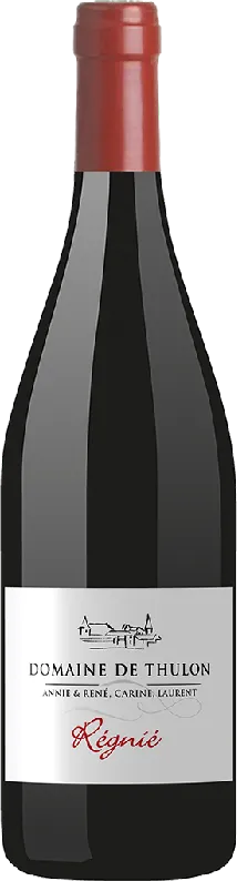 capture du vin Thulon Rouge 2022 Régnié