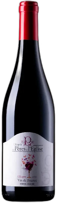 photos du vin l’Esprit Vin de France Rouge 2023 Domaine des Pères de l’Eglise