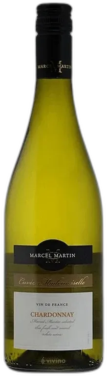 illustration du vin Chardonnay Marcel Martin Vin de France Blanc 2024