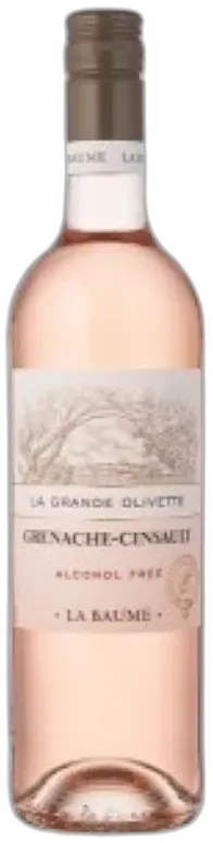 illustration du vin la Baume Grenache Cinsault Vin Sans Alcool Rosé