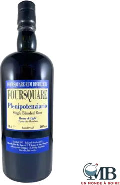 image du vin Foursquare Plenipotenziario 12 Ans