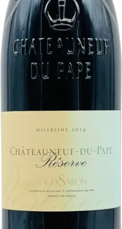vue du vin Domaine Roger Sabon Réserve