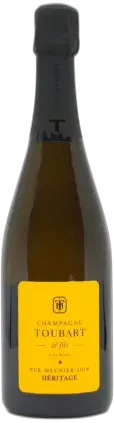 illustration du vin Domaine Maxime Toubart Cuvée Héritage Pur Meunier Millésimé 2018 Vieilles Vignes Brut