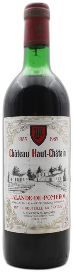 photo du vin Château Haut-Châtain 1985