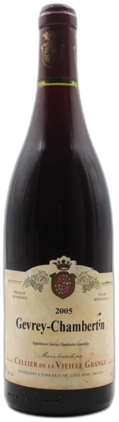 photo du vin Gevrey-Chambertin 2005 Cellier de la Vieille Grange