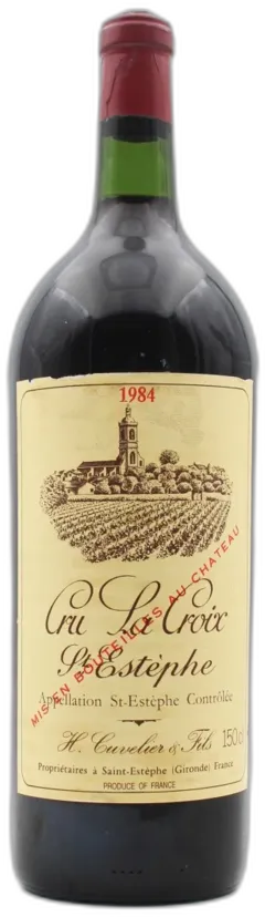 vue du vin Château la Croix Saint-Estèphe Saint-Estèphe Rouge Double-Magnum 3 Litres